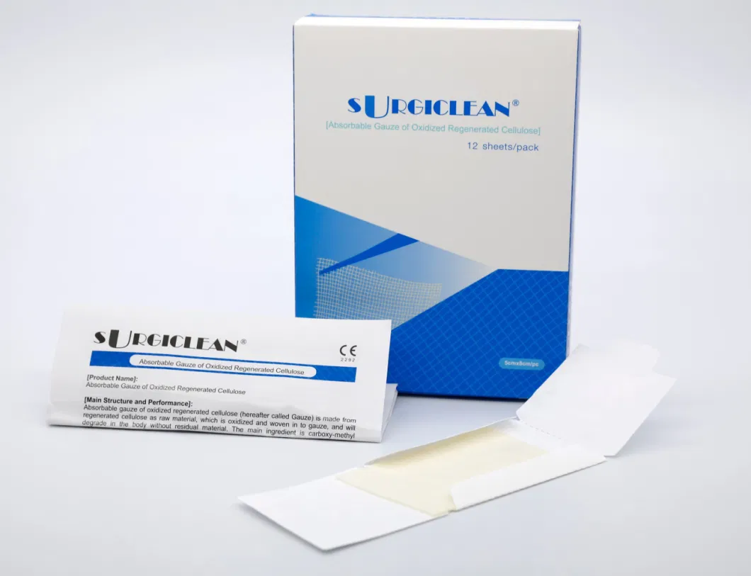 Medical Surgical Absorbent Sponge Hemostatic Gauze for Stop Bleeding